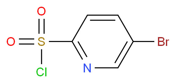5-Bromopyridine-2-sulfonyl chloride_分子结构_CAS_874959-68-9)