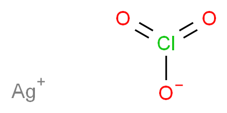 silver(1+) ion chlorate_分子结构_CAS_7783-92-8