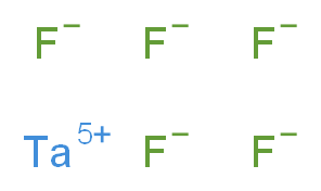 氟化钽(V)_分子结构_CAS_7783-71-3)