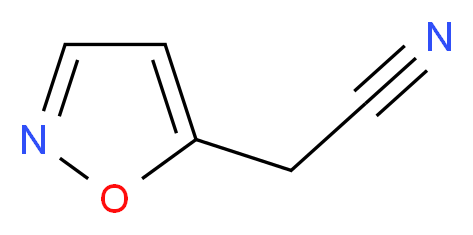 2-(1,2-oxazol-5-yl)acetonitrile_分子结构_CAS_854137-77-2