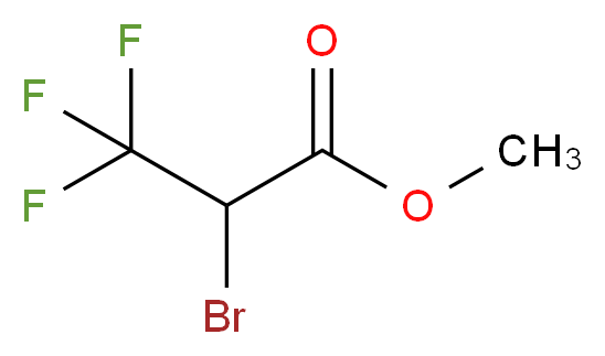 Methyl 2-bromo-3,3,3-trifluoropropanoate 97%_分子结构_CAS_113816-36-7)