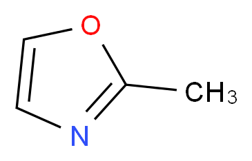 2-methyl-1,3-oxazole_分子结构_CAS_23012-10-4