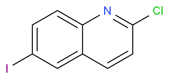 2-Chloro-6-iodo-quinoline_分子结构_CAS_124467-20-5)