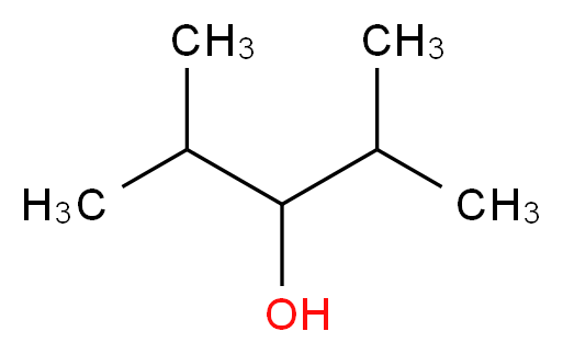 2,4-dimethylpentan-3-ol_分子结构_CAS_600-36-2