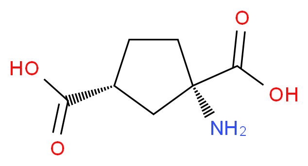 trans-(1S,3R)-ACPD_分子结构_CAS_111900-32-4)