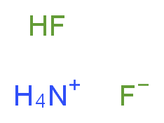 Ammonium hydrogen fluoride 98%_分子结构_CAS_1341-49-7)