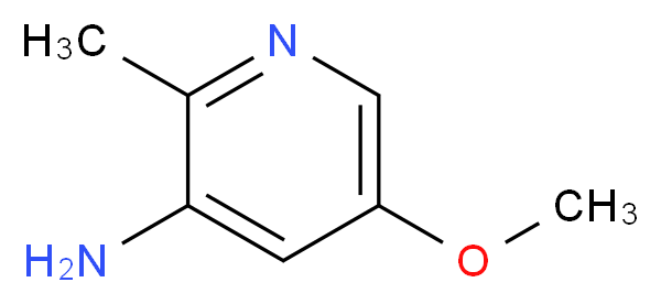 5-METHOXY-2-METHYLPYRIDIN-3-AMINE_分子结构_CAS_1104455-29-9)