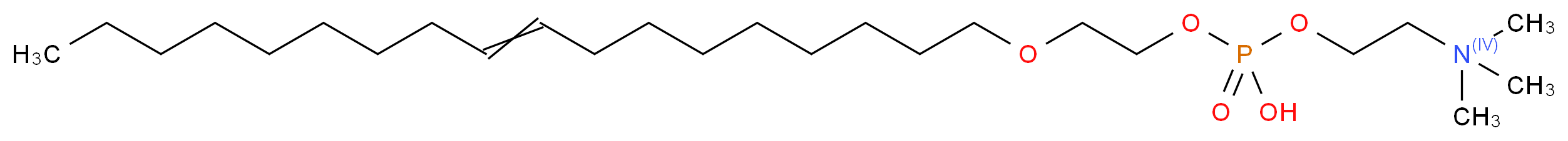 Phosphorylcholine oleoyloxyethyl ester_分子结构_CAS_84601-19-4)