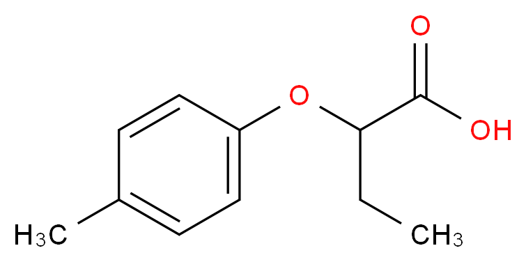 2-p-Tolyloxy-butyric acid_分子结构_CAS_143094-64-8)