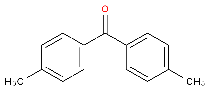 4,4'-二甲基苯甲酮_分子结构_CAS_611-97-2)