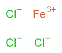 iron(3+) ion trichloride_分子结构_CAS_10025-77-1