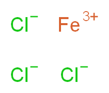 iron(3+) ion trichloride_分子结构_CAS_7705-08-0