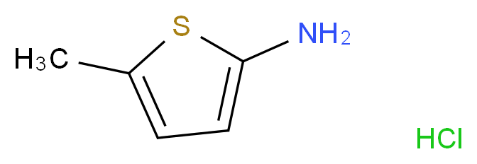 5-methylthiophen-2-amine hydrochloride_分子结构_CAS_41940-48-1