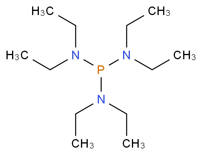 [bis(diethylamino)phosphanyl]diethylamine_分子结构_CAS_2283-11-6