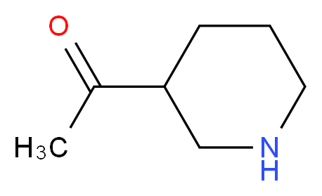 1-(3-piperidinyl)ethanone_分子结构_CAS_)