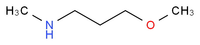 (3-methoxypropyl)methylamine_分子结构_CAS_55612-03-8)