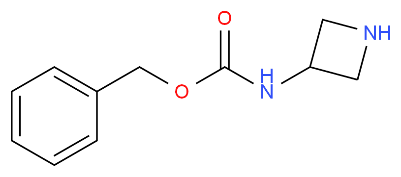 Carbamic acid, N-3-azetidinyl-, phenylmethyl ester_分子结构_CAS_914348-04-2)