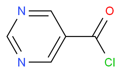 pyrimidine-5-carbonyl chloride_分子结构_CAS_40929-48-4