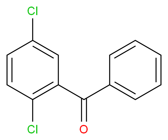 2,5-Dichlorobenzophenone 98%_分子结构_CAS_16611-67-9)