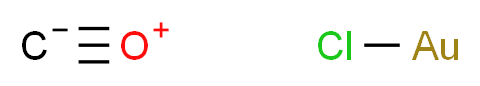 chlorogold; methanidylidyneoxidanium_分子结构_CAS_50960-82-2