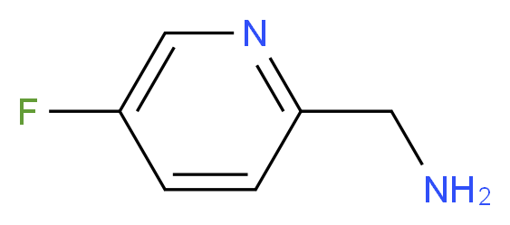 (5-fluoropyridin-2-yl)methanamine_分子结构_CAS_)