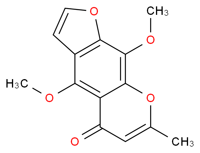 Khellin_分子结构_CAS_82-02-0)