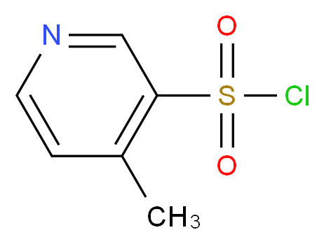 4-methylpyridine-3-sulfonyl chloride_分子结构_CAS_372198-42-0)