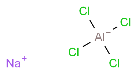 四氯铝酸钠_分子结构_CAS_7784-16-9)