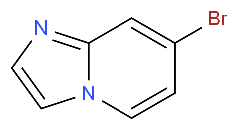 7-bromoimidazo[1,2-a]pyridine_分子结构_CAS_808744-34-5