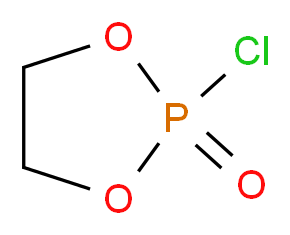 2-chloro-1,3,2λ<sup>5</sup>-dioxaphospholan-2-one_分子结构_CAS_6609-64-9