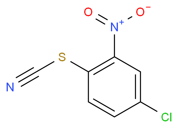 4-CHLORO-2-NITRO-1-THIOCYANATOBENZENE_分子结构_CAS_6803-43-6)