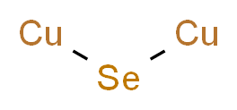 (cuprioselanyl)copper_分子结构_CAS_20405-64-5