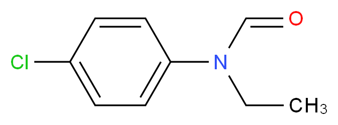 N-ETHYL-p-CHLOROFORMANILIDE_分子结构_CAS_13519-67-0)