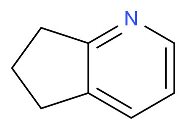 6,7-Dihydro-5H-cyclopenta[b]pyridine_分子结构_CAS_533-37-9)