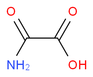 2-Amino-2-oxoacetic acid_分子结构_CAS_471-47-6)