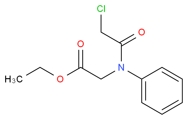 ethyl [(chloroacetyl)(phenyl)amino]acetate_分子结构_CAS_51114-26-2)