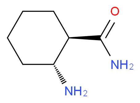 rel-(1R,2R)-2-aminocyclohexane-1-carboxamide_分子结构_CAS_26685-84-7