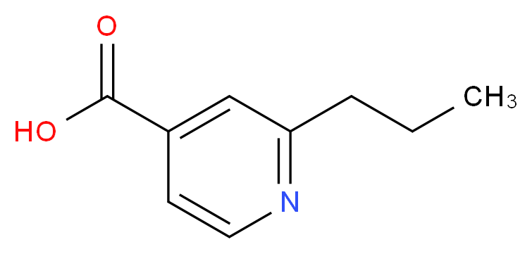 2-propylisonicotinic acid_分子结构_CAS_57663-82-8)