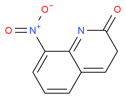 8-nitro-2,3-dihydroquinolin-2-one_分子结构_CAS_7461-12-3