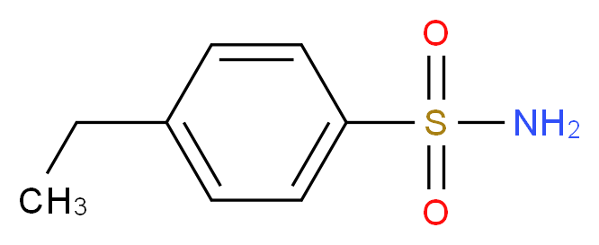 4-ethylbenzene-1-sulfonamide_分子结构_CAS_138-38-5