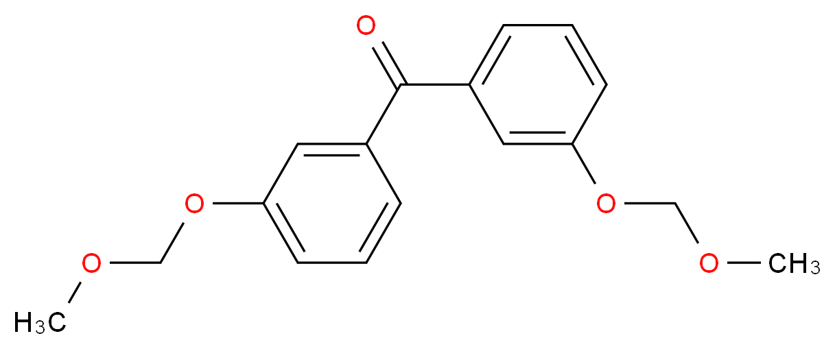 bis[3-(methoxymethoxy)phenyl]methanone_分子结构_CAS_938458-74-3)