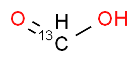 Formic Acid-13C _分子结构_CAS_1633-56-3)