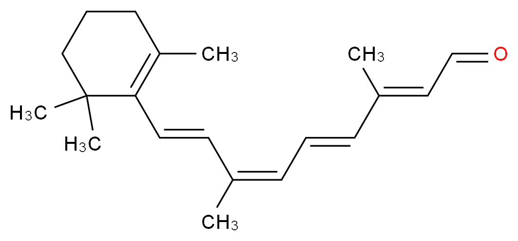 9-cis-Retinal_分子结构_CAS_514-85-2)