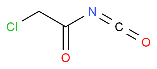 2-chloroethanecarbonyl isocyanate_分子结构_CAS_4461-30-7