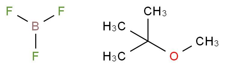 2-methoxy-2-methylpropane; trifluoroborane_分子结构_CAS_123334-27-0