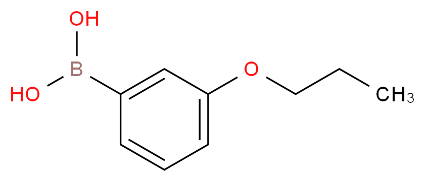 3-Propoxyphenylboronic acid_分子结构_CAS_149557-18-6)