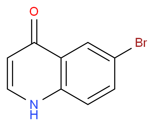 6-Bromoquinolin-4-ol_分子结构_CAS_145369-94-4)