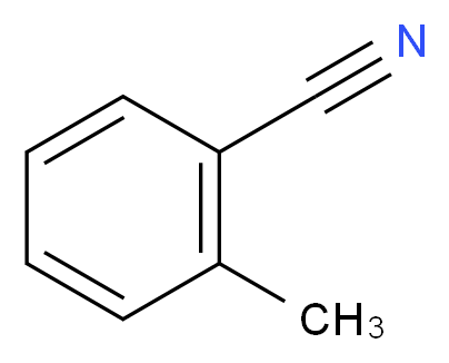 2-Methylbenzonitrile_分子结构_CAS_529-19-1)