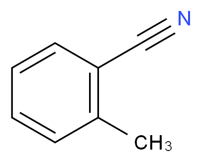 o-Tolunitrile_分子结构_CAS_529-19-1)