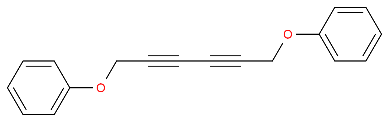 [(6-phenoxyhexa-2,4-diyn-1-yl)oxy]benzene_分子结构_CAS_30980-37-1